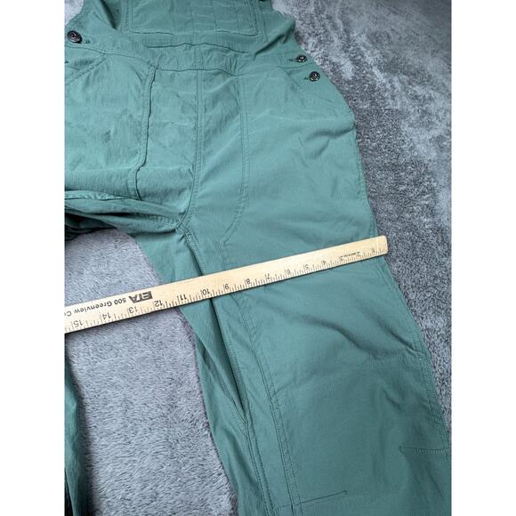 Duluth Trading Co Overalls Womens Sx31 Fir Green Ripstop Heirloom Gardening Bibs - Picture 10 of 13